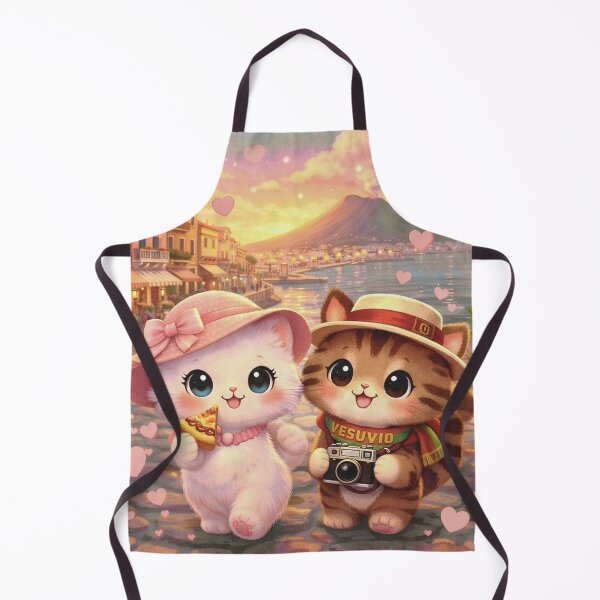 Item preview, Romantic Naples Cats & Vesuvio Adventure. designed and sold by Lylysun.