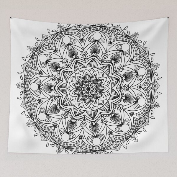 Item preview, detailed mandala designed and sold by Anna's Gallery.