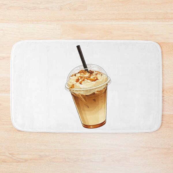 Item preview, Caramel & Nuts Iced Coffee (White) designed and sold by CamilasPrints.