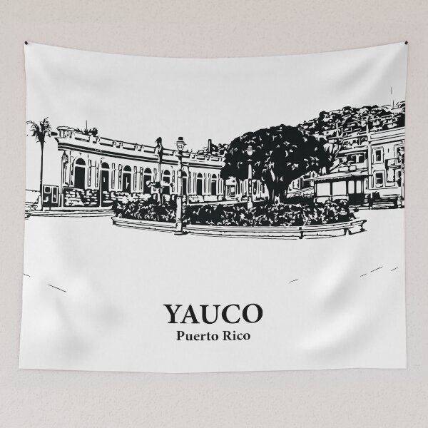 Item preview, Yauco - Puerto Rico designed and sold by Lakeric Cityscapes.