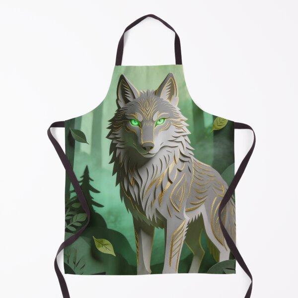 Item preview, Emerald‑Eye Wolf designed and sold by GhostLineV.
