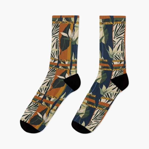Item preview, Colorful Abstract Hawaiian Tropical Animal Print Floral designed and sold by RetroMaggie.