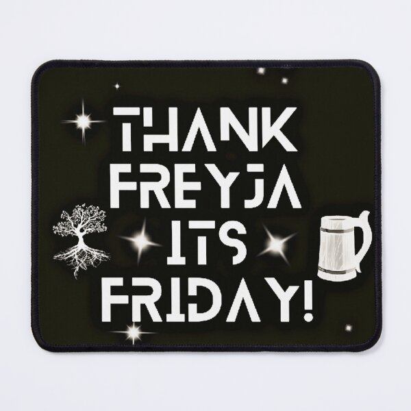 Item preview, Graphic Design Coexist: Thank Freyja it's Friday designed and sold by BBsGifts.