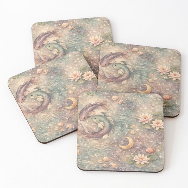 Item preview, Pisces Zodiac Watercolor Pattern designed and sold by GenX369.