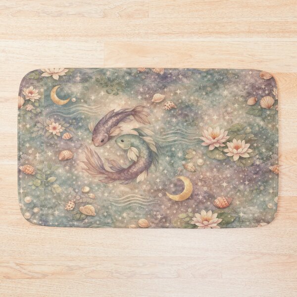 Item preview, Pisces Zodiac Watercolor Pattern designed and sold by GenX369.