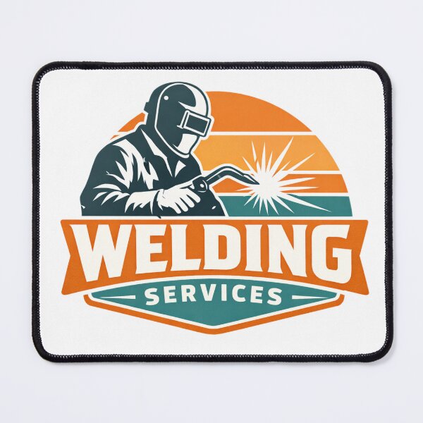 Item preview, Vintage Welding Services Sunset Emblem designed and sold by LightPrintsCo.