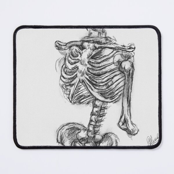Item preview, black and white skeleton anatomy  designed and sold by Neon2.