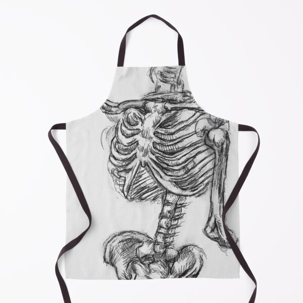Item preview, black and white skeleton anatomy  designed and sold by Neon2.