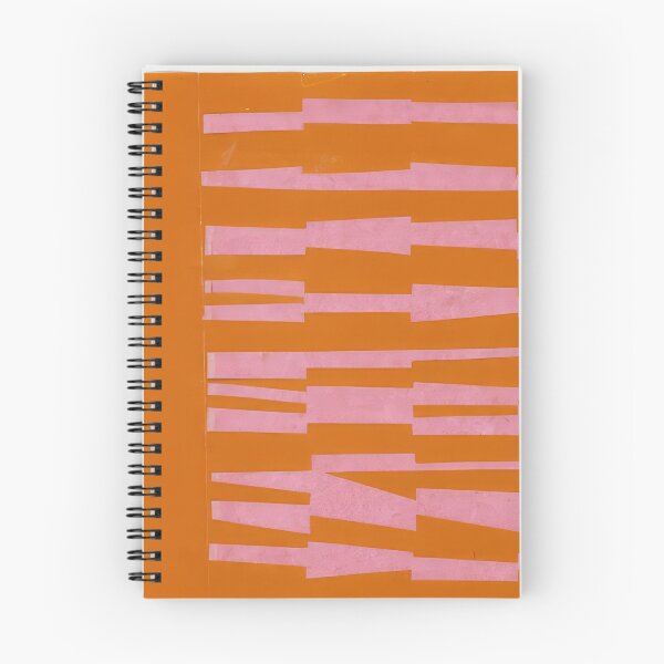 Item preview, pink and orange from the series line form color 1951  - Ellsworth Kelly   designed and sold by nebelimr.