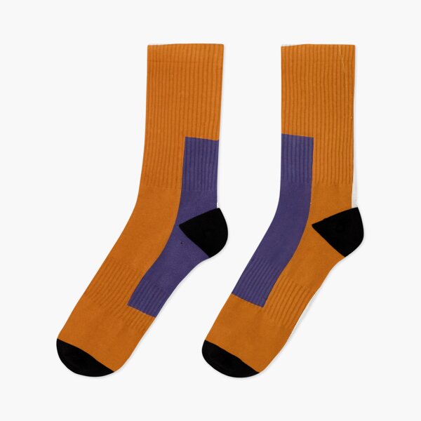 Item preview, purple and orange from the series line form color 1951  - Ellsworth Kelly   designed and sold by nebelimr.