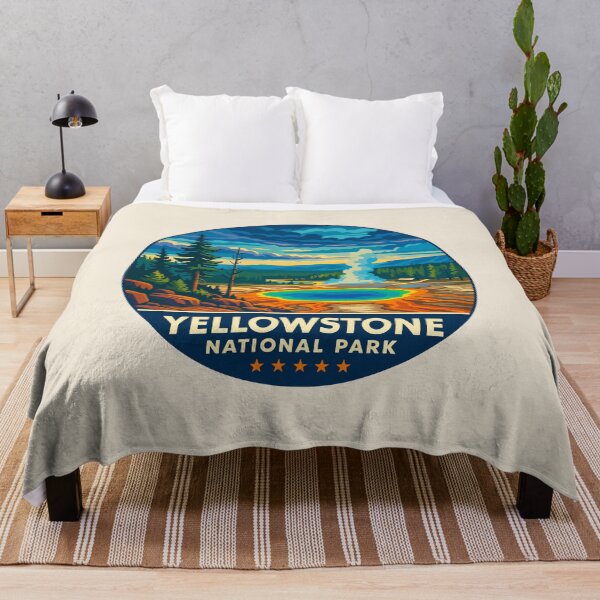 Item preview, Yellowstone National Park Geyser Wildlife, Wyoming US designed and sold by Gideon Emmerich.