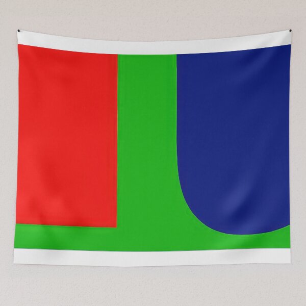 Item preview, red blue green 1963!Large  - Ellsworth Kelly   designed and sold by nebelimr.