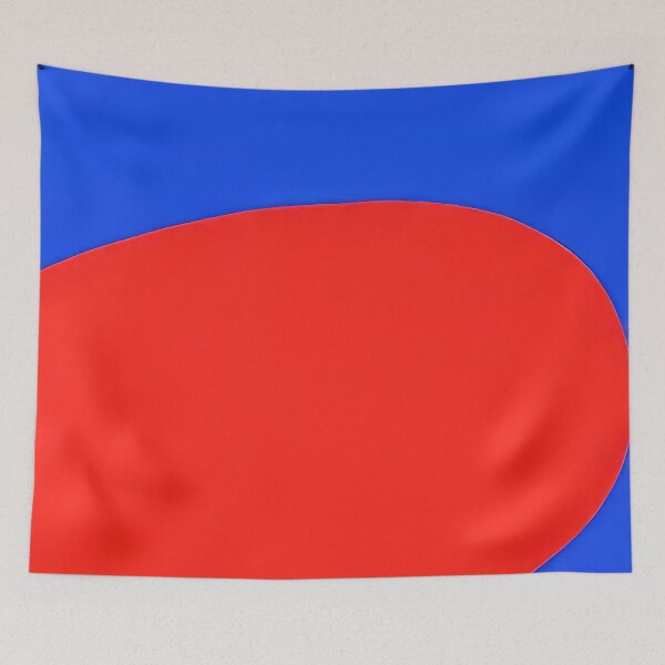 Item preview, red blue from ten works by ten painters 1964  - Ellsworth Kelly   designed and sold by nebelimr.
