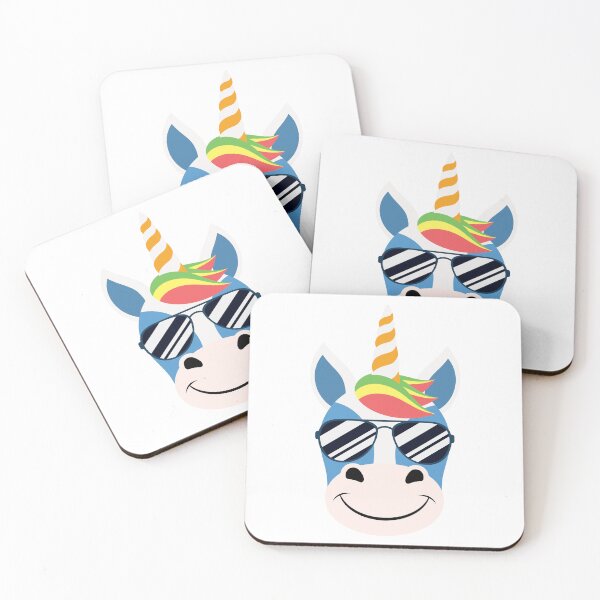 Item preview, Cute Magical Unicorn With Shades designed and sold by Captain Creative.