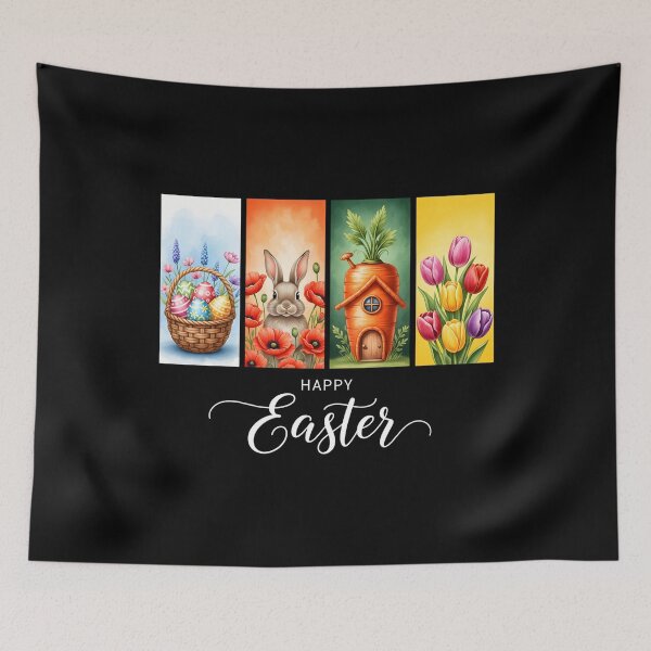 Item preview, Happy Easter Day Bunny Eggs Basket Egg Hunt Funny designed and sold by OlakunleOloroz.