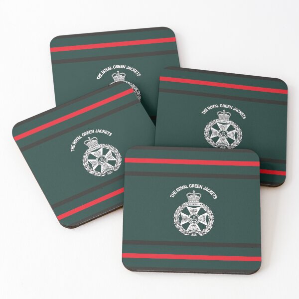Item preview, Royal Green Jackets, 6 striped designed and sold by DJPImages.