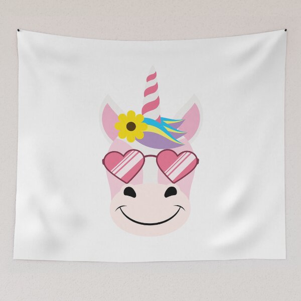 Item preview, Cute Magical Unicorn With Shades designed and sold by Captain Creative.