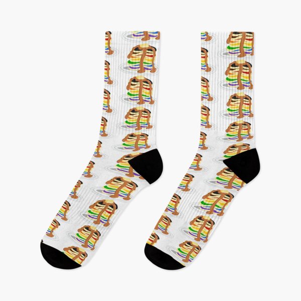 Item preview, Stack of Pancakes Philly Rainbow Pride Flag designed and sold by HarveyHandcraftsandDesigns.