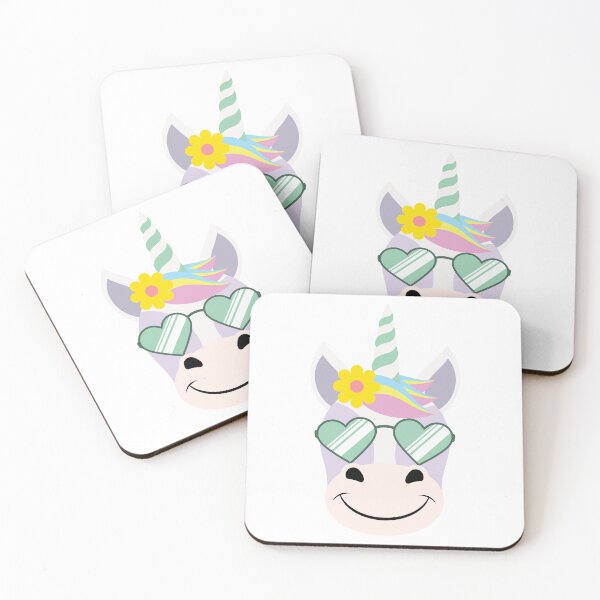 Item preview, Cute Magical Unicorn With Shades designed and sold by Captain Creative.