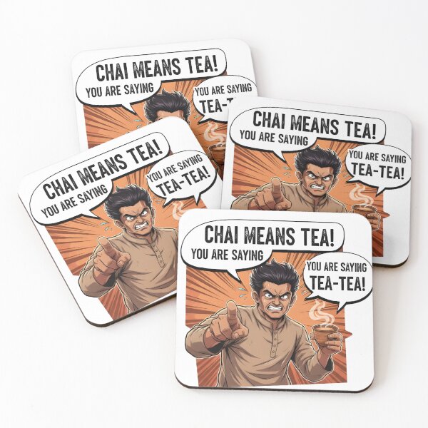 Item preview, Stop Saying Chai Tea Funny Indian Meme designed and sold by RickyStick.