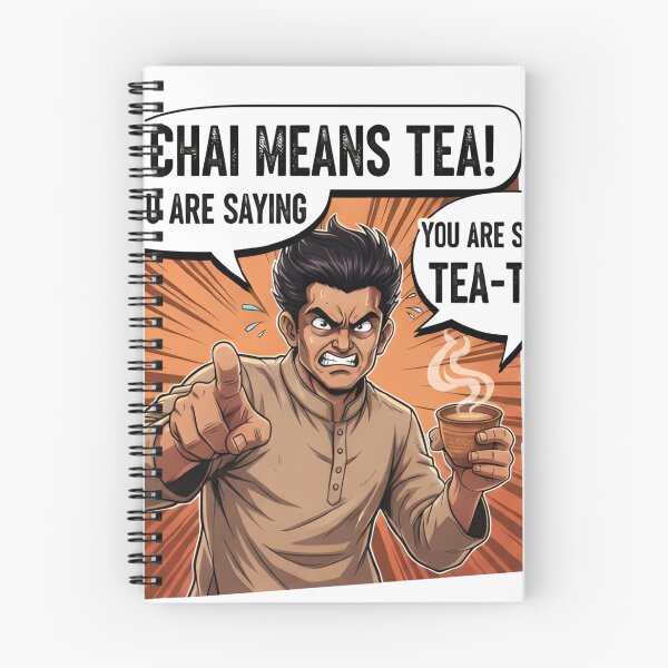 Item preview, Stop Saying Chai Tea Funny Indian Meme designed and sold by RickyStick.