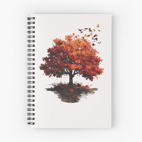 Artikelvorschau, Herbstbaum – Flug der lebenden Blätter entworfen und verkauft von CreatureAnimals.