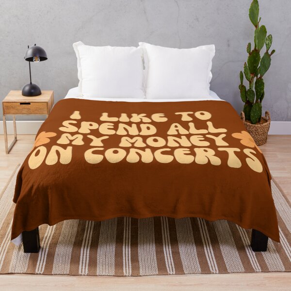 Item preview, I Spend All My Money on Concerts designed and sold by SWETA HALDER.