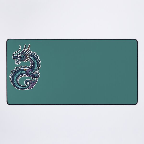 Item preview, Tribal Polynesian Dragon Mystic Depth – Purple Teal Glow designed and sold by SilentPowerArt.