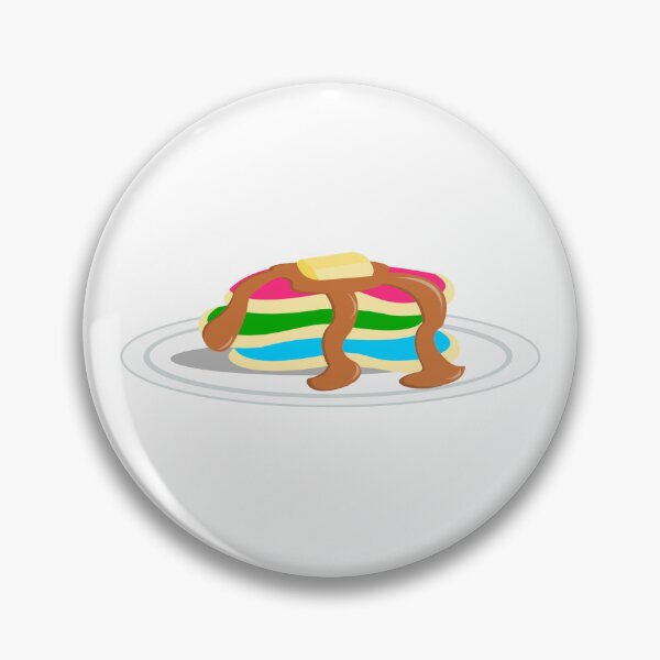 Item preview, Stack of Pancakes Polysexual Pride Flag designed and sold by HarveyHandcraftsandDesigns.
