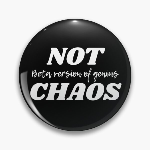 Item preview, Not Chaos, One Line, A Thousand Reactions designed and sold by JokeAndStyle.