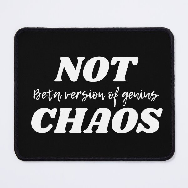 Item preview, Not Chaos, One Line, A Thousand Reactions designed and sold by JokeAndStyle.