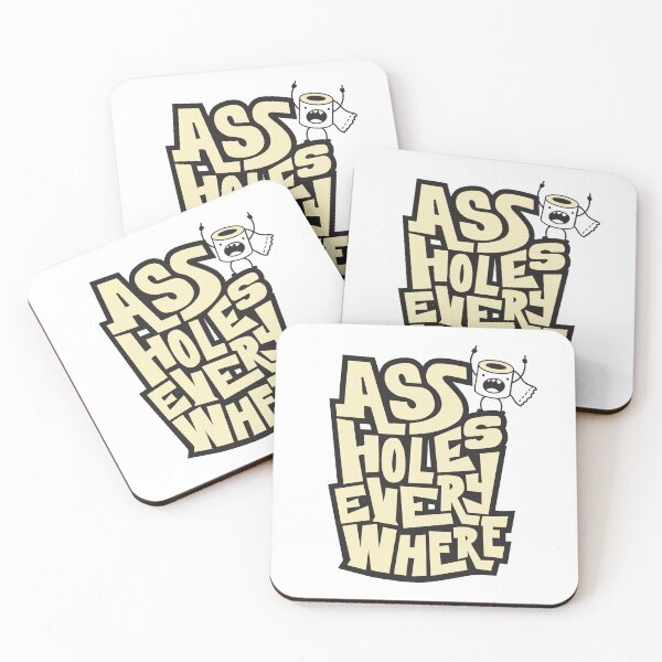 Item preview, Assholes Everywhere designed and sold by cartoonfighter.