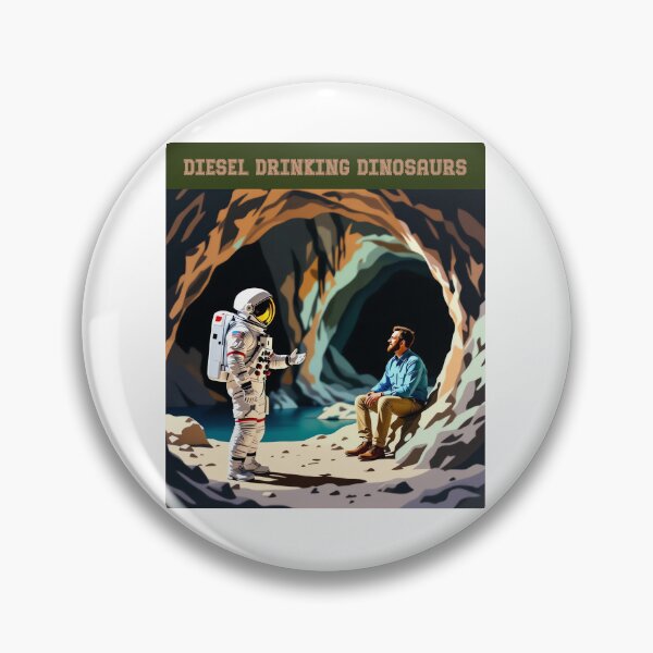 Item preview, An astronaut arrives designed and sold by Diesel Drinking Dinosaurs.