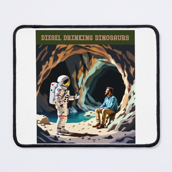Item preview, An astronaut arrives designed and sold by Diesel Drinking Dinosaurs.