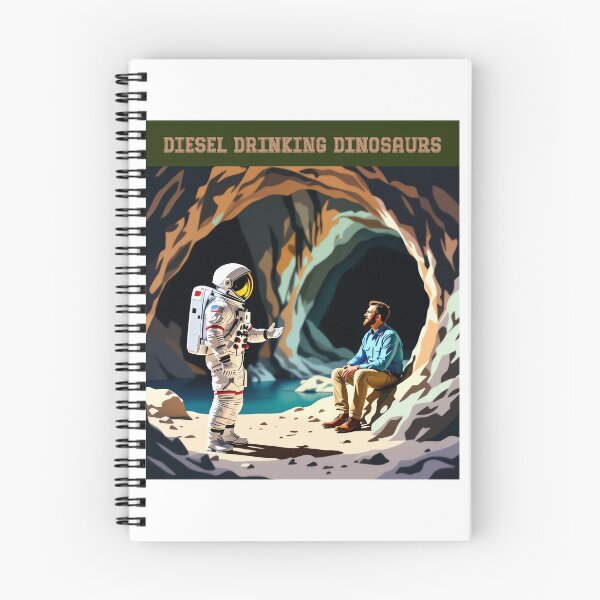 Item preview, An astronaut arrives designed and sold by Diesel Drinking Dinosaurs.