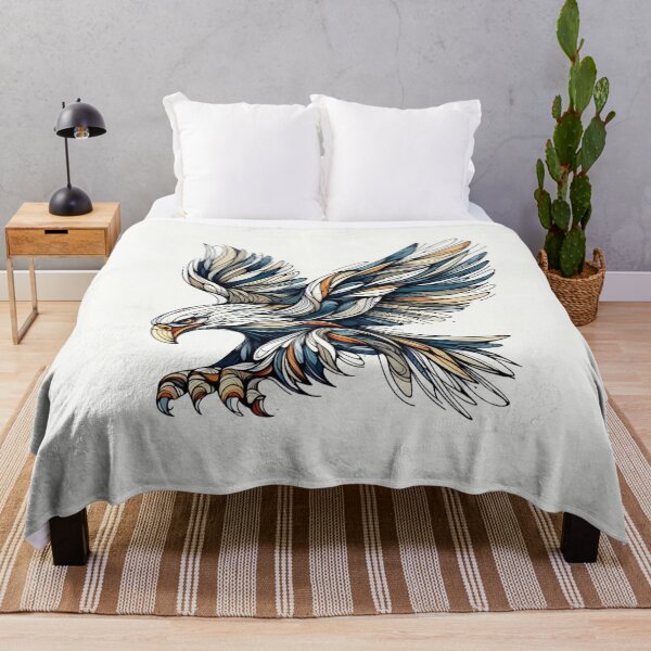 Item preview, Abstract Eagle, Tattoo Style Water Colour designed and sold by Gaborai.