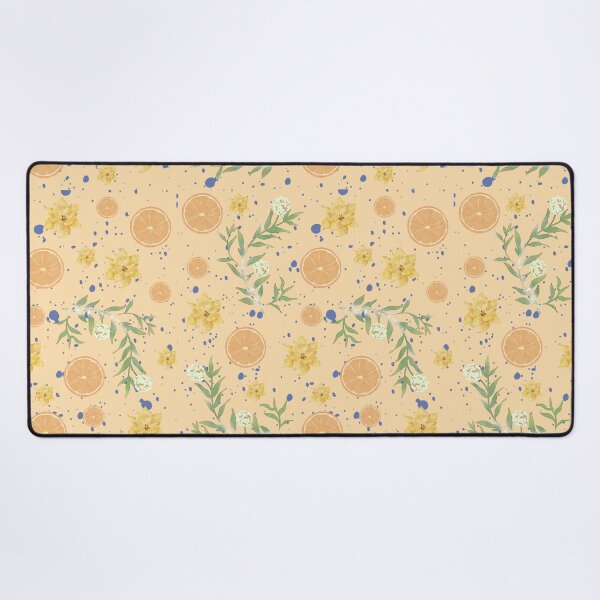 Item preview, Beige Floral Orange Summer designed and sold by ApricityPhrases.