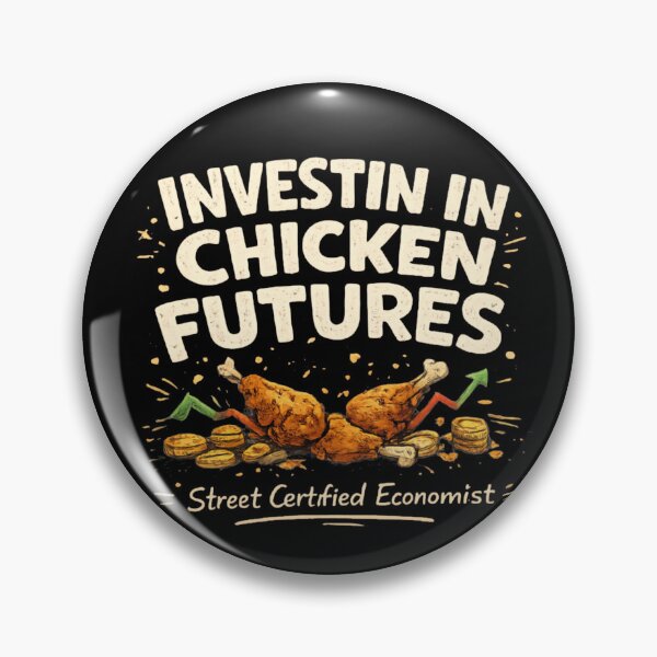 Item preview, Investing in Chicken Futures – Street Certified Economist Funny Food Finance Design designed and sold by LineLoo.