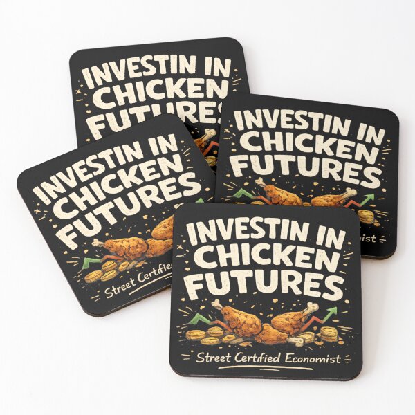 Item preview, Investing in Chicken Futures – Street Certified Economist Funny Food Finance Design designed and sold by LineLoo.