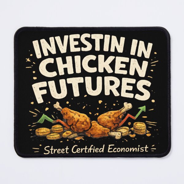 Item preview, Investing in Chicken Futures – Street Certified Economist Funny Food Finance Design designed and sold by LineLoo.