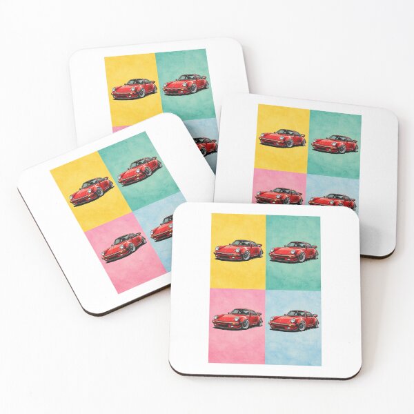 Item preview, Vintage Porsche 911 Pop Art Poster – Andy Warhol Inspired Car Wall Art designed and sold by Mr.Warhol.