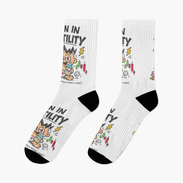 Item preview, Born in Volatility Funny Trader Baby | Stock Market & Crypto Humor Design designed and sold by LineLoo.