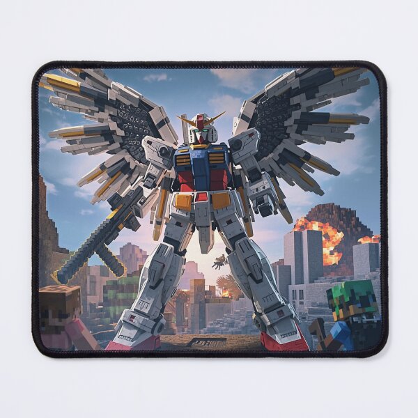 Item preview, Mobile Suit Gundam in Minecraft… and It’s INSANE?? designed and sold by MangaVersePrint.