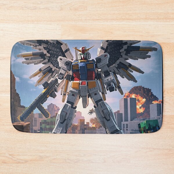 Item preview, Mobile Suit Gundam in Minecraft… and It’s INSANE?? designed and sold by MangaVersePrint.