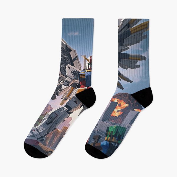 Item preview, Mobile Suit Gundam in Minecraft… and It’s INSANE?? designed and sold by MangaVersePrint.