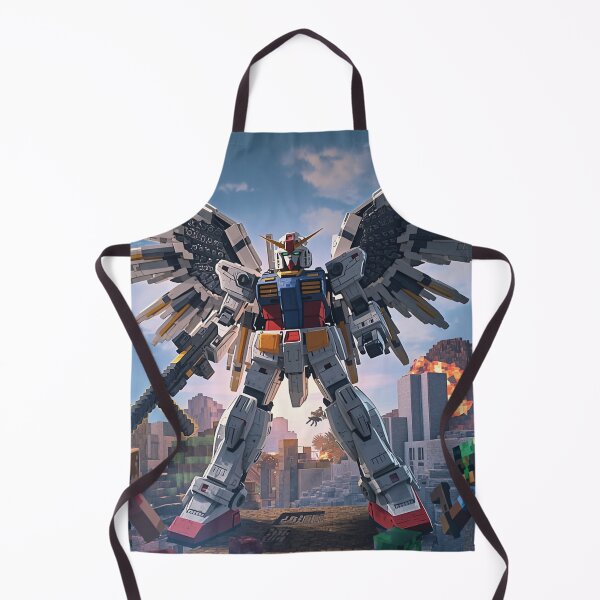 Item preview, Mobile Suit Gundam in Minecraft… and It’s INSANE?? designed and sold by MangaVersePrint.