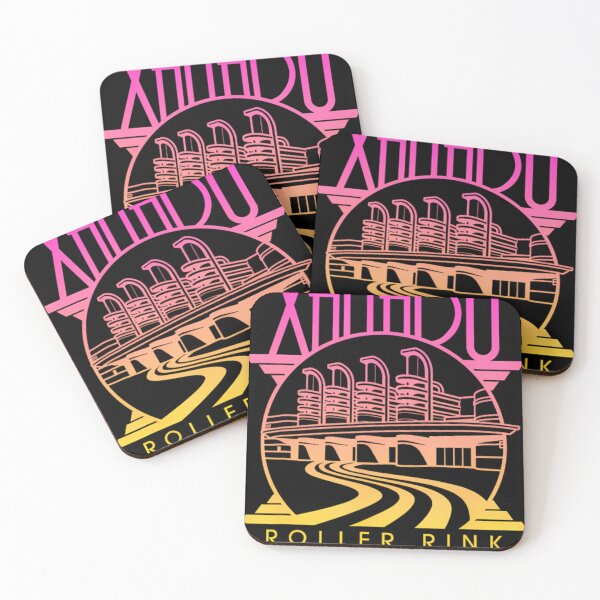 Item preview, Olivia Newton John Xanadu Roller Rink Pink Yellow designed and sold by FannieTreutel.