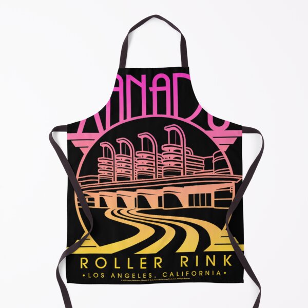 Item preview, Olivia Newton John Xanadu Roller Rink Pink Yellow designed and sold by FannieTreutel.