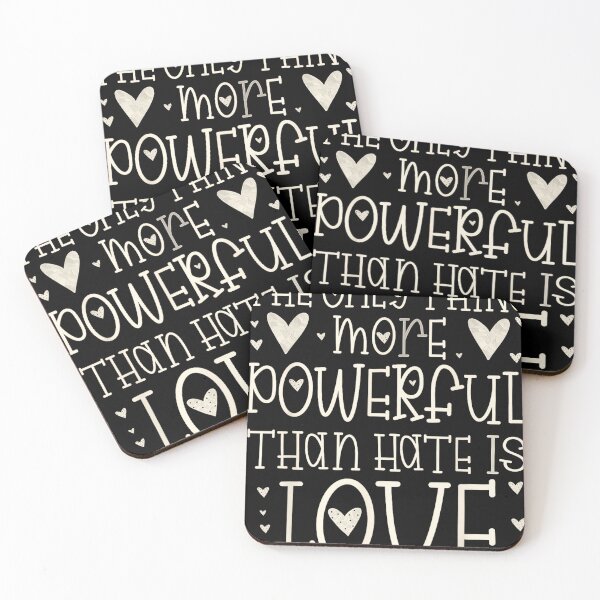 Item preview, The Only Thing More Powerful Than Hate is Love designed and sold by HazelWCagle.