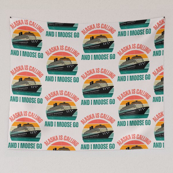 Item preview,   Alaska Is Calling I Moose Go  Family Cruise Matching designed and sold by erozzz.